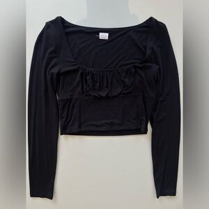 Aritzia Wilfred Free Cropped Long Sleeve